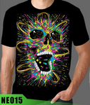 Neon Men T-shirt Caravel Head