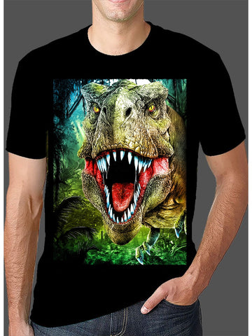 Men T-shirt 3D Dinosaur